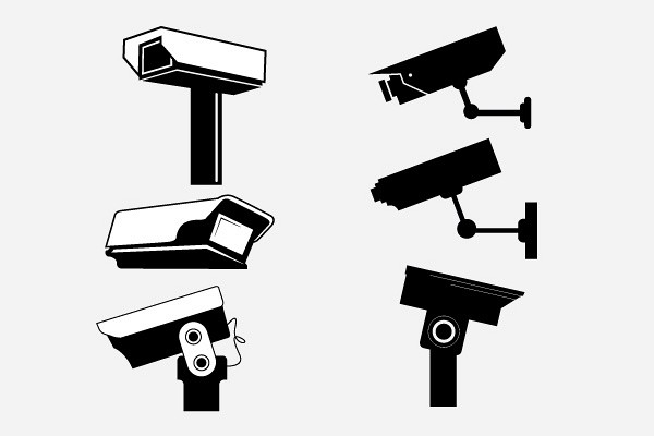 600x400 Security Cameras Vector