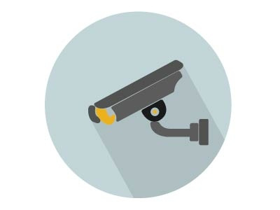 400x300 Cctv Camera Vector Icon