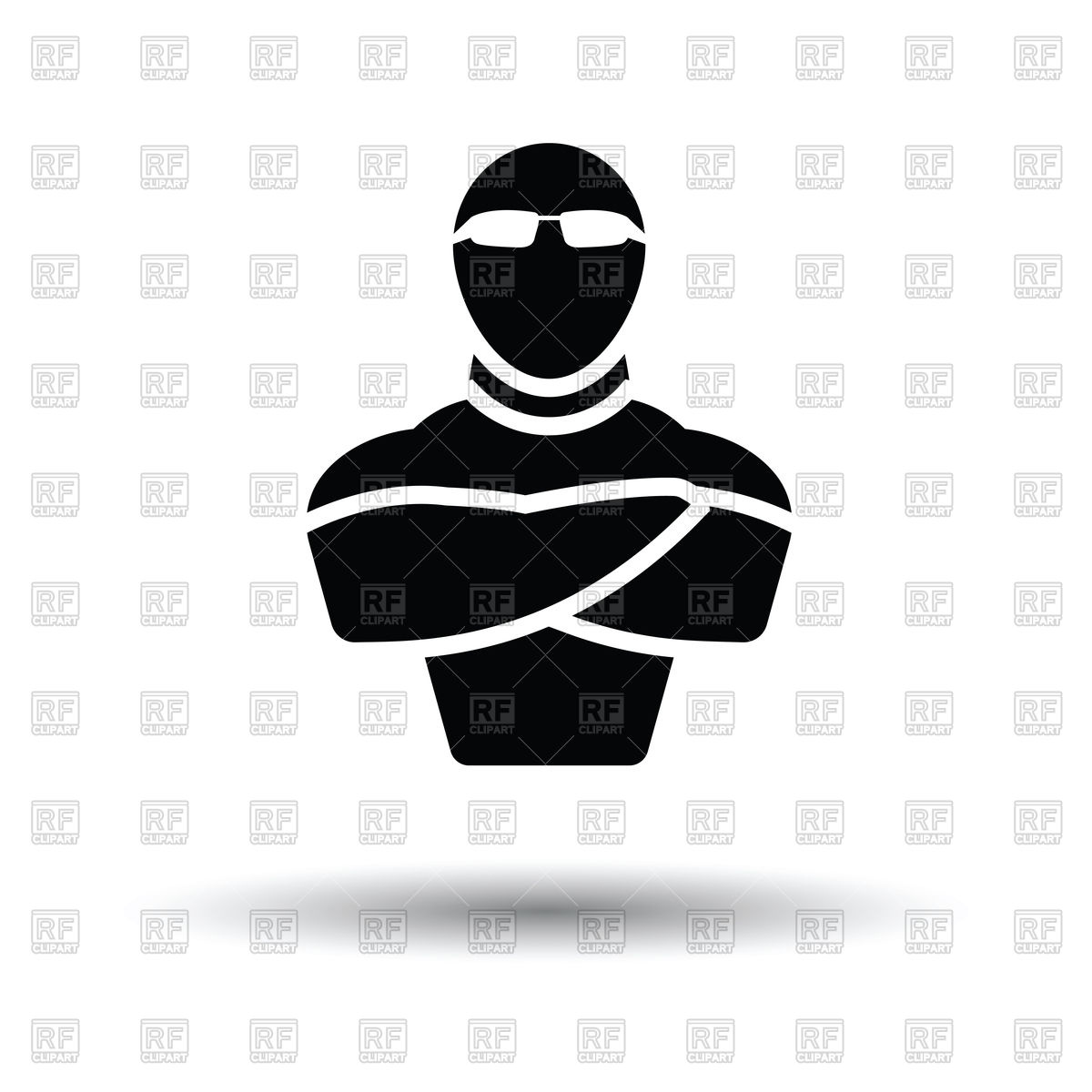 1200x1200 Night Club Security Icon Vector Image Of Signs, Symbols, Maps