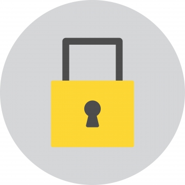 360x360 Security Icons Vector Png, Vector, And Clipart