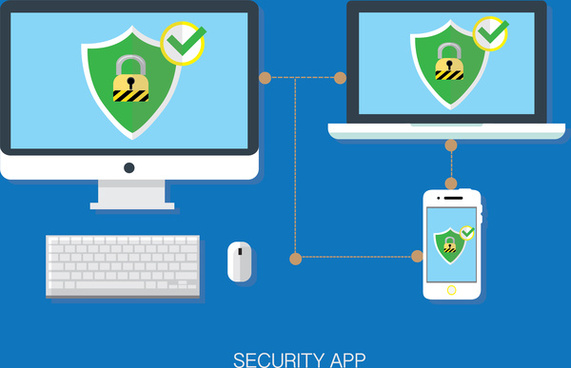 571x368 Security Free Vector Download