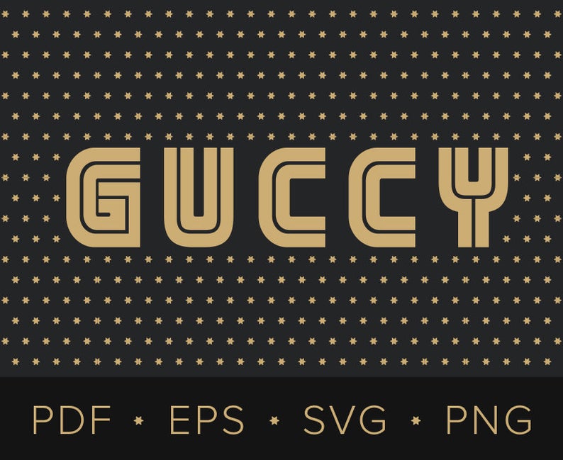 794x649 Gucci Guccy Sega Inspired Logo Vector Art Pdf Png Etsy