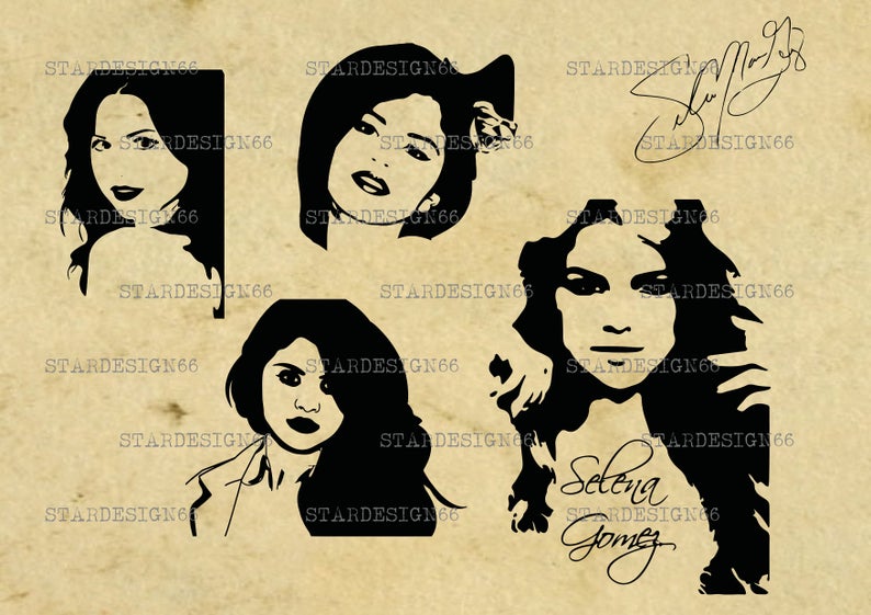 Digital Png Selena Gomez Vector Clipart Silhouette Etsy 794x561 Digital Png Selena Gomez Vector Clipart Silhouette Etsy