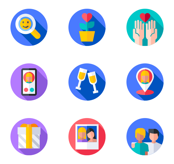 Selfie Icons 600x564 Selfie Icons