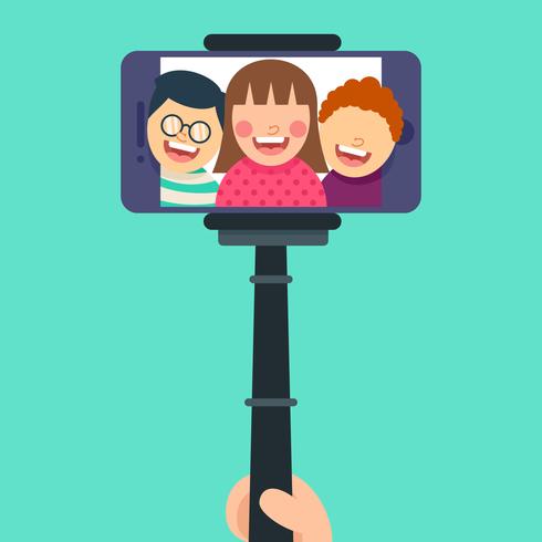 490x490 Outstanding Selfie Vectors