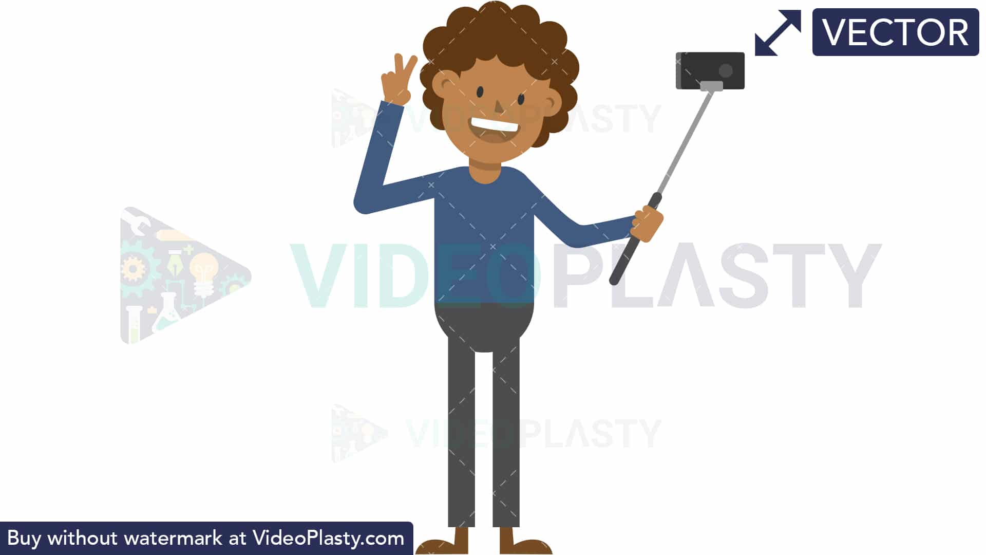 1920x1080 Black Man Taking A Selfie