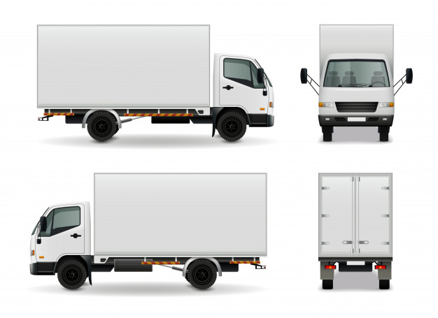 626x455 Truck Vectors, Photos And Free Download
