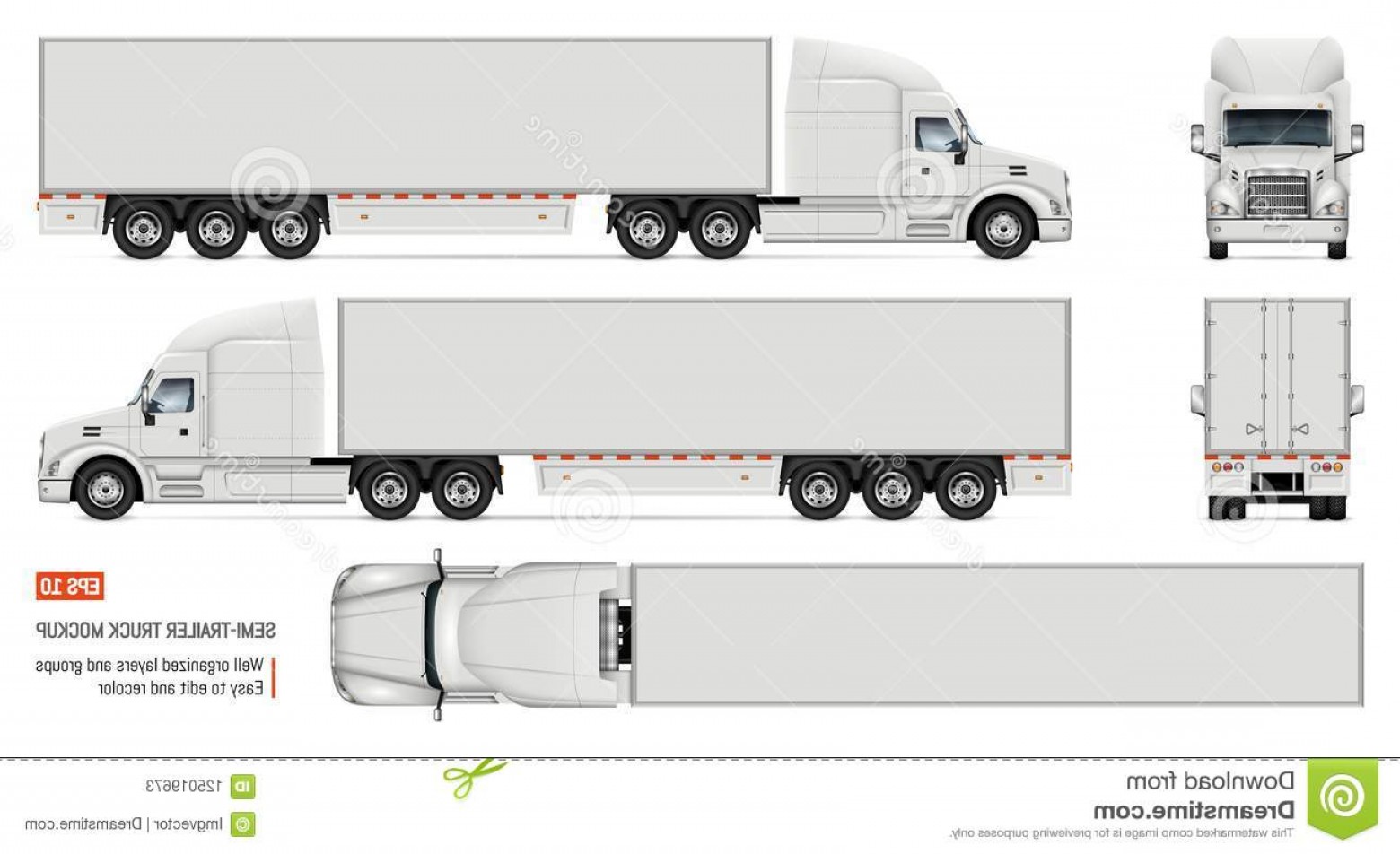 Semi Truck Vector Art at Vectorified.com | Collection of Semi Truck ...