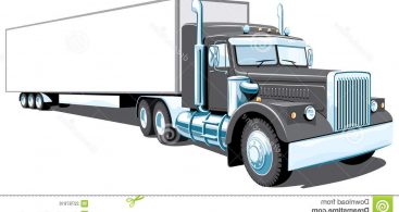 367x195 Semi Truck Vector Clip Art Archives