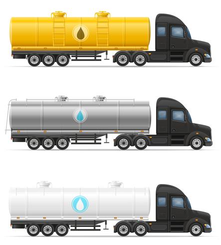 443x490 Truck Semi Trailer Delivery And Transportation Of Tank For Liquid