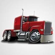180x180 Free Semi Truck Clipart And Vector Graphics