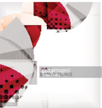 403x426 Semicircle Geometric Vector Abstract Background Premium Clipart