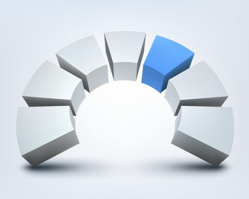 500x400 Semicircle With Shape Background Vector