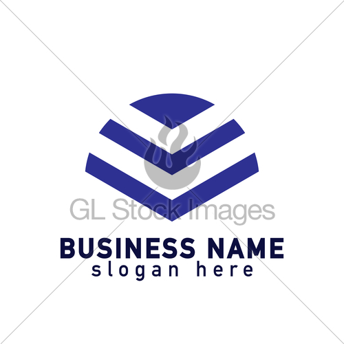 500x500 Abstract V Letter In Semi Circle Logo Vector Gl Stock Images