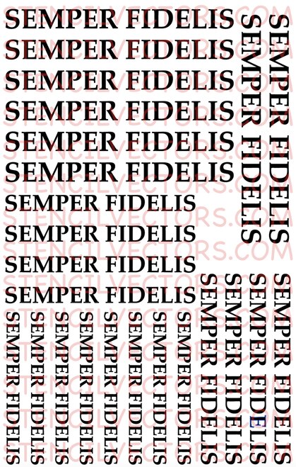 Semper Fi Vector at Vectorified.com | Collection of Semper Fi Vector ...