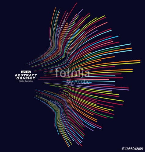 475x500 Abstract Graphics, Technological Sense Vector Illustration Stock