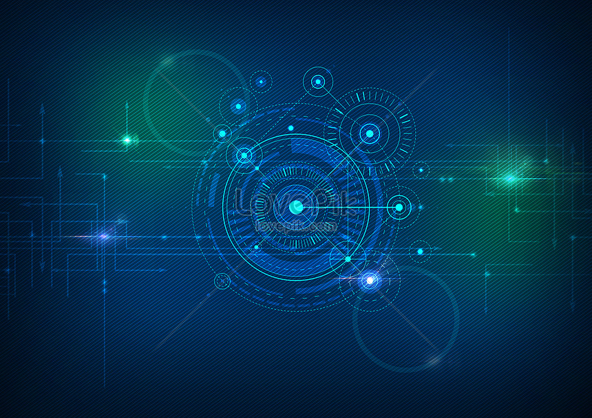 860x608 Blue Technology Sense Vector Background Backgrounds Image Picture