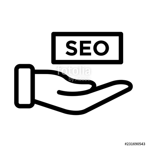 500x500 Seo Vector Icon Stock Image And Royalty Free Vector
