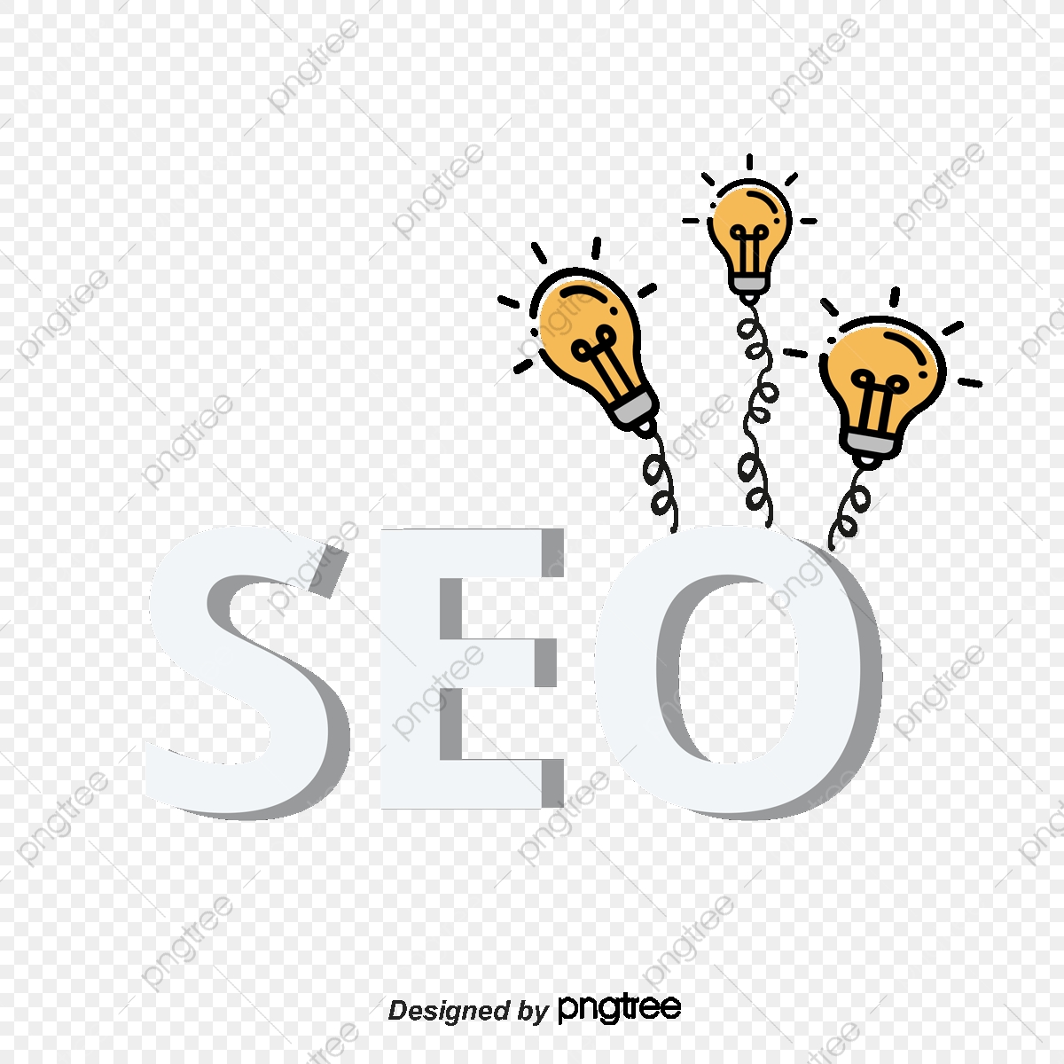 1200x1200 Vector Hand Drawn Elements Seo, Vector, Hand Painted, Seo Element