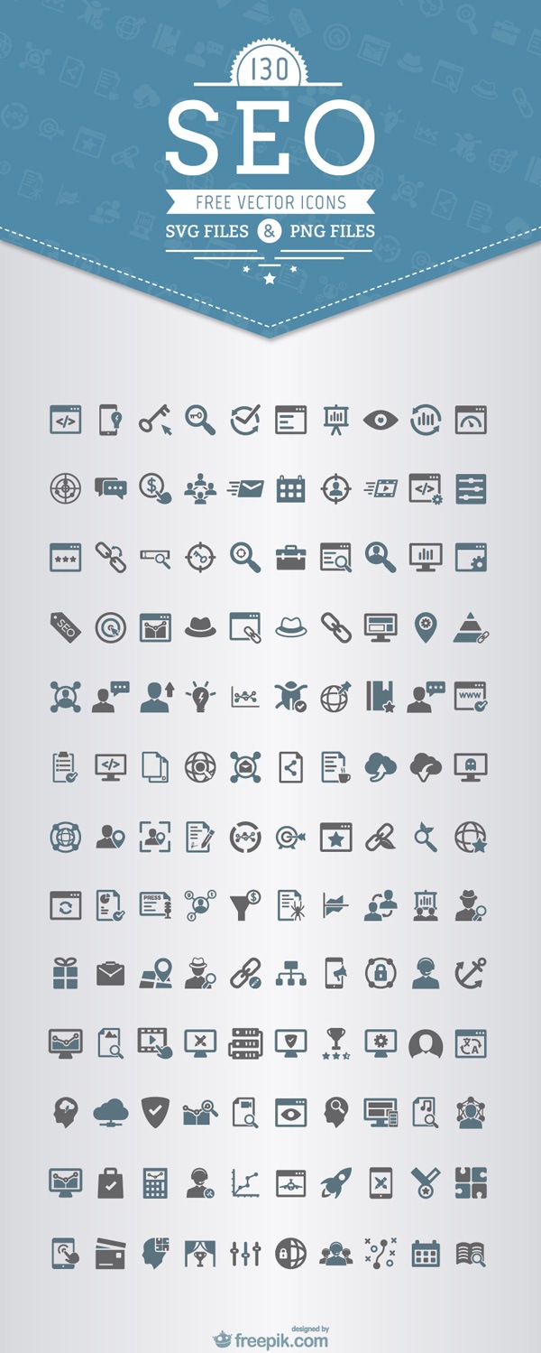 600x1499 Free Seo Vector Icons