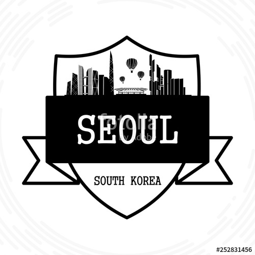 Seoul Skyline Stock Image And Royalty Free Vector 500x500 Seoul Skyline Stock Image And Royalty Free Vector
