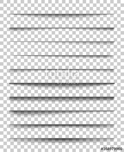 Page Divider With Transparent Shadows Set Of Pages Separation 409x500 Page Divider With Transparent Shadows Set Of Pages Separation