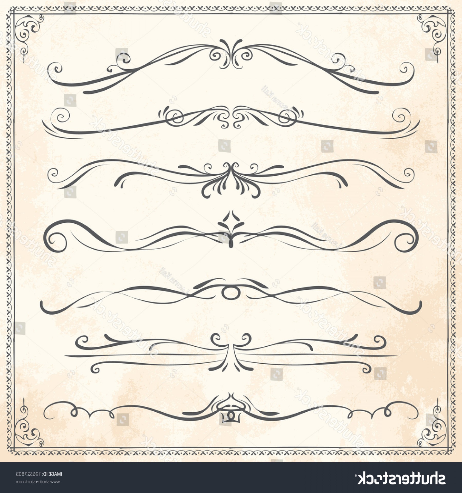 Set Vintage Vector Dividers Hand Drawn Geekchicpro 1800x1920 Set Vintage Vector Dividers Hand Drawn Geekchicpro