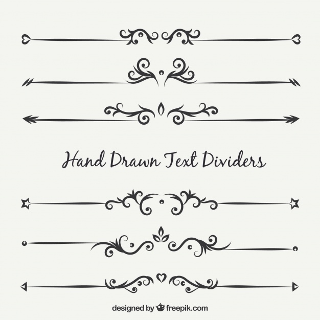 Collection Of Ornamental Text Separator Vector Free Download 626x626 Collection Of Ornamental Text Separator Vector Free Download