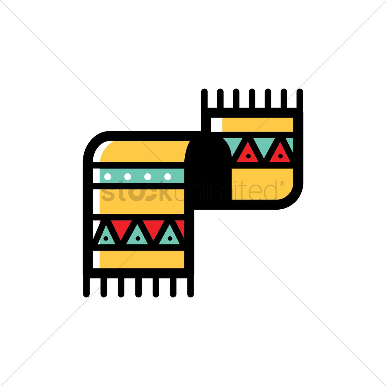 Serape Vector Image 1300x1300 Serape Vector Image