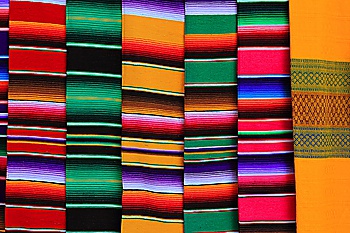 Mexican Serape Fabric Colorful Pattern Texture Background 350x233 Mexican Serape Fabric Colorful Pattern Texture Background