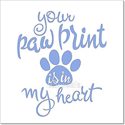 425x425 Barewalls Vector Illustration Of Love Pet Lettering
