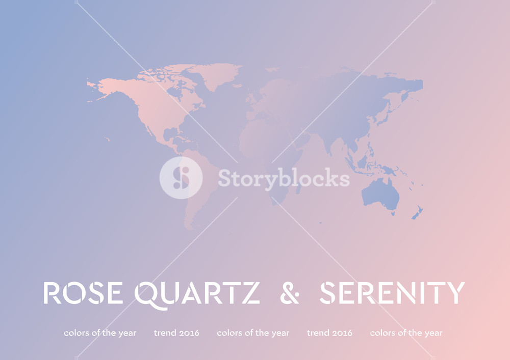1000x707 Background Of Trendy Color With World Map Rose Quartz