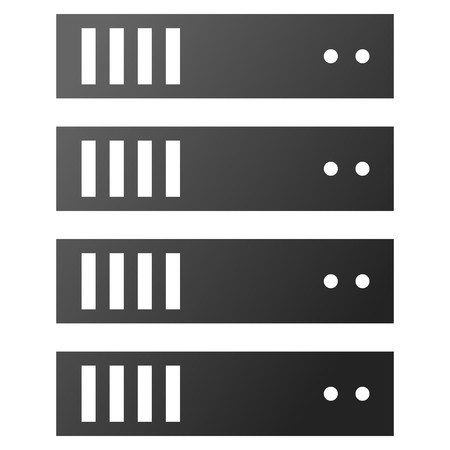 450x450 Server Rack Vector Toolbar Icon For Software Design Style Is