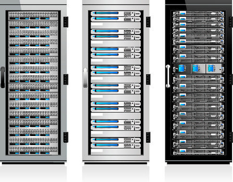 470x368 Vector Server Rack Free Vector Download