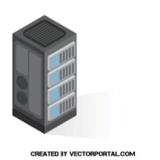 230x230 Server Isometric View