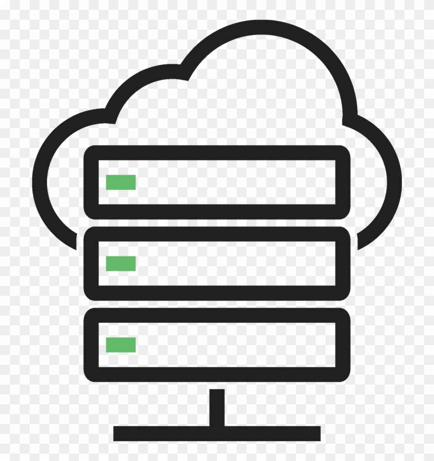 880x935 Cloud Server Clipart Transparent