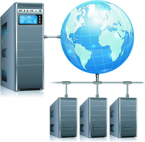 476x466 Creative Server Design Elements Vector Free Vector In Encapsulated
