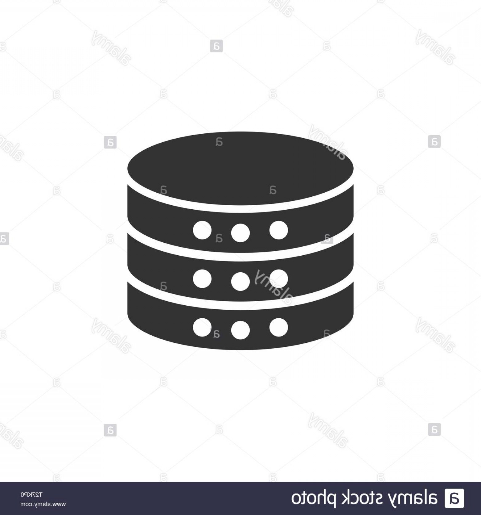 1560x1668 Data Center Icon In Flat Style Server Vector Illustration On White