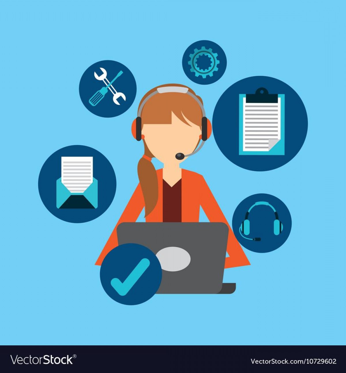 1200x1296 Best Blue Customer Service Icon Vector Library Hoodamathrun