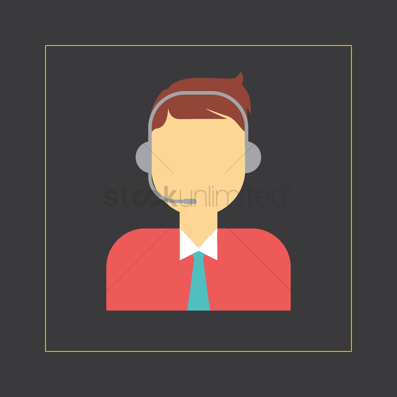 1300x1300 Customer Service Vector Image