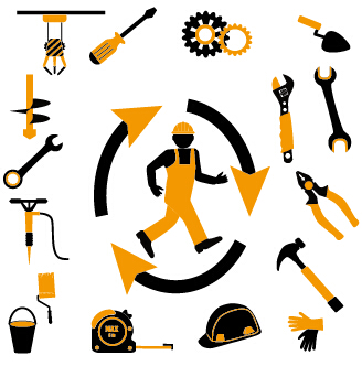 328x332 Worker With Repair Service Vector Free Download