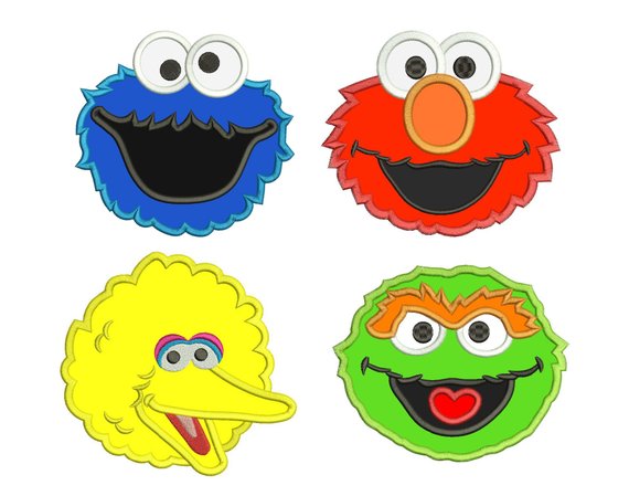 sesame street characters vector at vectorifiedcom