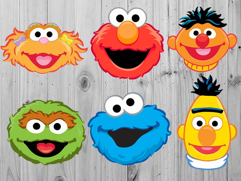 sesame street characters vector at vectorifiedcom collection of sesame street characters