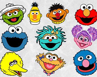 Sesame Street Vector at Vectorified.com | Collection of Sesame Street ...