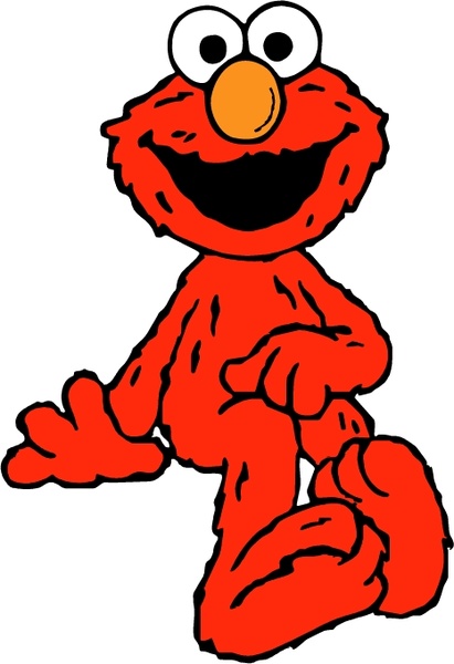 Elmo Sesame Street Free Vector In Encapsulated Postscript 411x600 Elmo Sesame Street Free Vector In Encapsulated Postscript