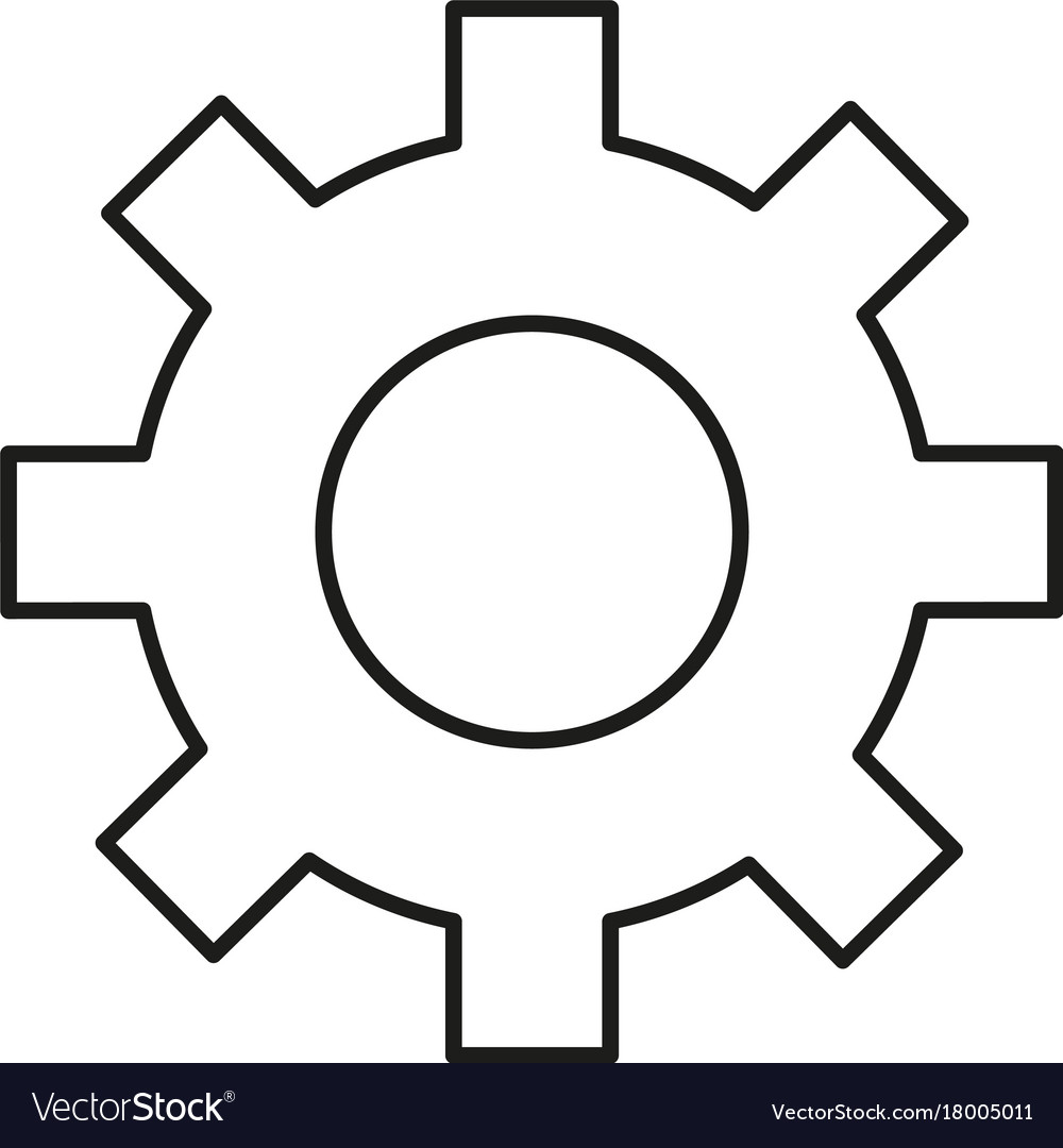 1000x1080 Settings Icon Vector