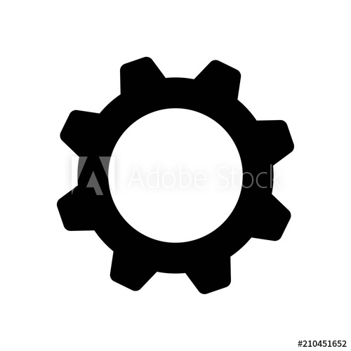 500x500 Settings Icon Vector Icon Simple Element Illustration Settings