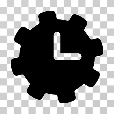 450x450 Time Settings Icon Vector Illustration Style Is Flat Iconic