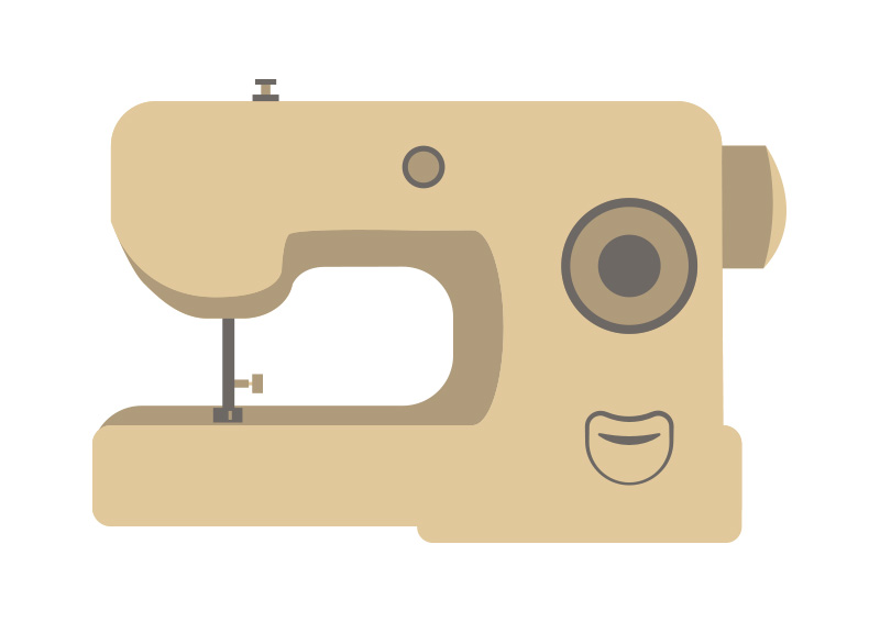 800x566 Sewing Machine Free Vector