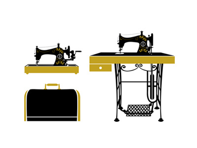400x300 Sewing Machine Vector